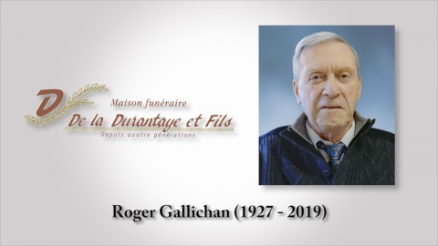 Roger Gallichan (1927 - 2019)