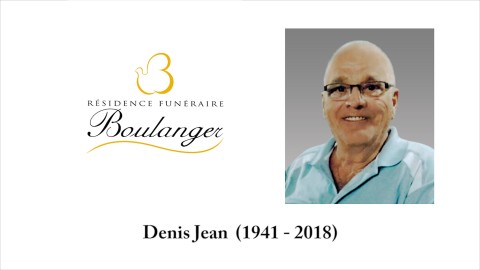 Denis Jean  (1941 - 2018)
