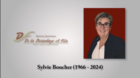Sylvie Boucher (1966 - 2024)