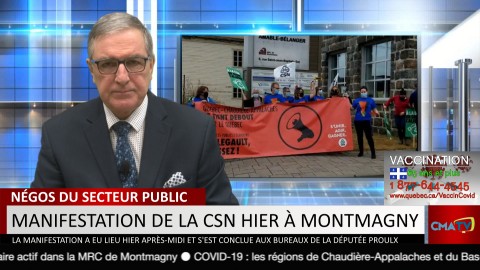 Bonjour Côte-du-Sud - Jeudi 1er avril 2021