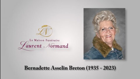 Bernadette Asselin Breton (1935 - 2023)