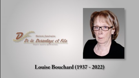Louise Bouchard (1937 - 2022)
