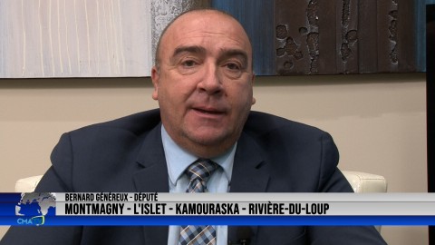 Entrevue - Bernard Généreux, député de MLK RDL - 20 décembre 2022