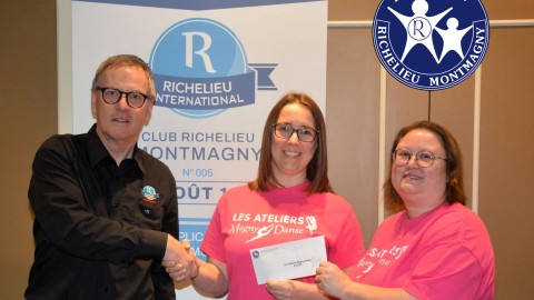 10 000 $ remis aux Ateliers Magny-Danse