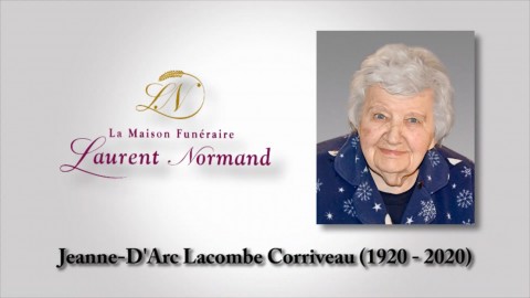 Jeanne-D'Arc Lacombe Corriveau (1920 - 2020)