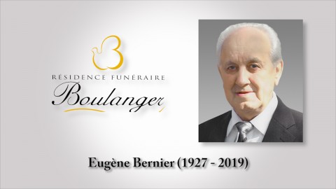 Eugène Bernier (1927 - 2019)