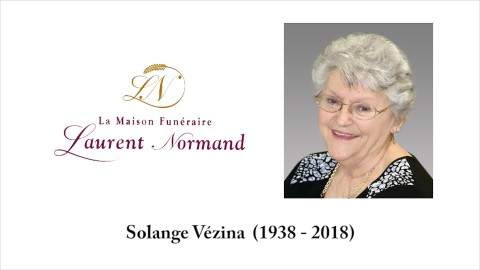 Solange Vézina  (1938 - 2018)