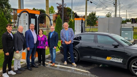 	            	Investissement majeur dans des bornes de recharge électrique à L’oiselière et au Days Inn de Montmagny	            