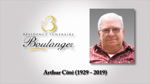 Arthur Côté (1929 -2019)