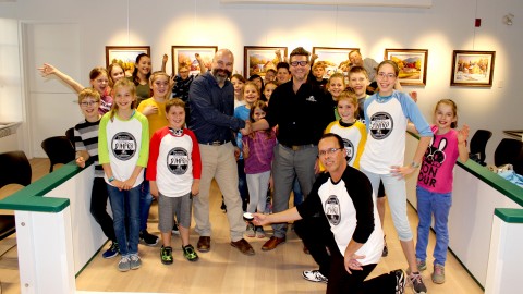 Le café-bistro Au coin du monde parraine La Relève d’impro à la Bibliothèque de Montmagny