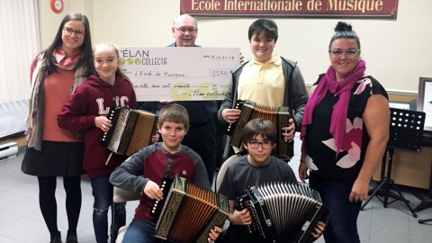 L’Élan collectif un soutient L’École internationale de musique de Montmagny