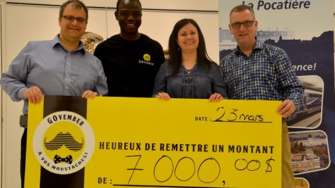 Le GOvember remet plus de 14 000 $ à deux fondations du Kamouraska