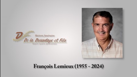 François Lemieux (1955 - 2024)