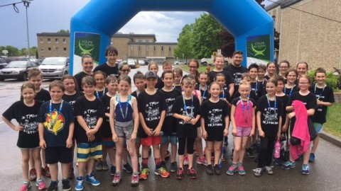 Un beau succès pour la 1ere édition du Triathlon scolaire