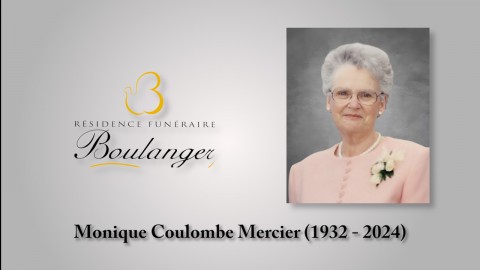 Monique Coulombe Mercier (1932 - 2024)