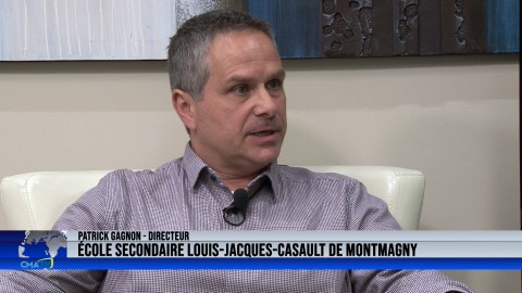 Entrevue - Patrick Gagnon, directeur de l'École secondaire Louis-Jacques-Casault - 11 mai 2023