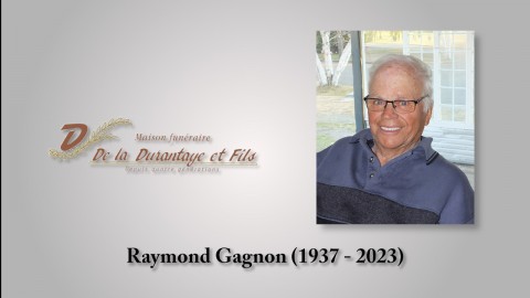 Raymond Gagnon (1937 - 2023)