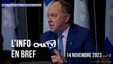 L'Info CMATV en bref du 14 novembre 2023