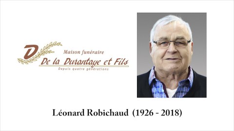 Léonard Robichaud  (1926 - 2018)