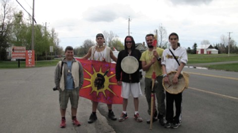 «IDLE NO MORE» de passage dans notre région