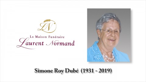 Simone Roy Dubé (1931 - 2019)