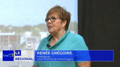 Entrevue - Renée Grégoire, présidente de la FADOQ Montmagny - 25 juin 2025