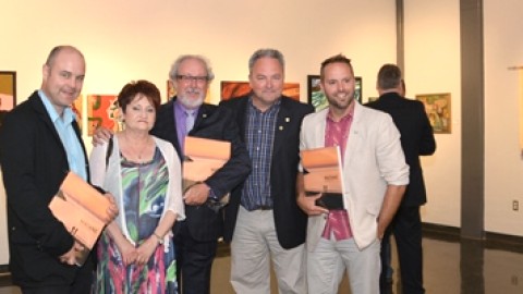 Une partie de la collection municipale d'uvres d'art exposée à Matane