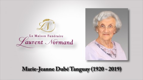 Marie-Jeanne Dubé Tanguay (1920 - 2019)