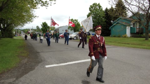 250 gardes réunis à Saint-Jean-Port-Joli