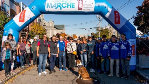 Record d’inscriptions pour la Grande marche de Montmagny