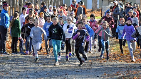 C’était le rendez-vous annuel de cross-country pour les élèves des écoles primaires de Montmagny