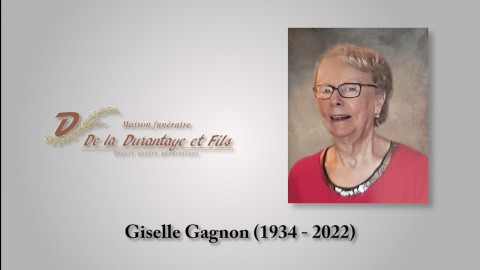 Giselle Gagnon (1934 - 2022)