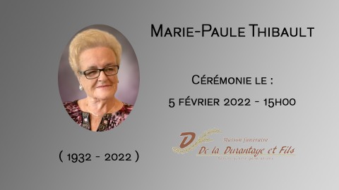 Marie-Paule Thibault