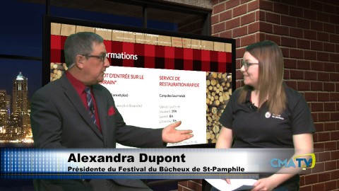 Entrevue - Alexandra Dupont - Festival du Bucheux - 28 mars 2018