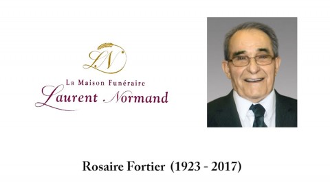Rosaire Fortier (1923 - 2017)