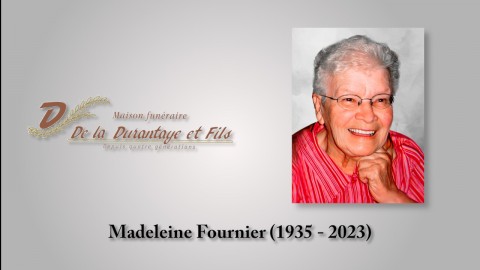 Madeleine Fournier (1935 - 2023)