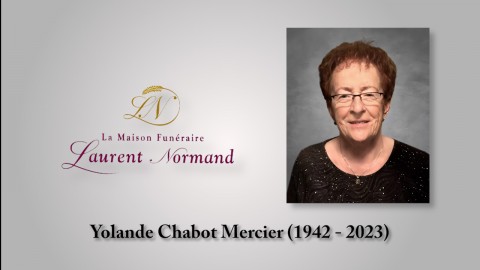 Yolande Chabot Mercier (1942 - 2023)