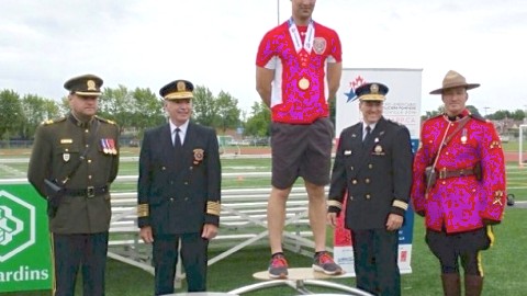 Jeux Nord-Américains policiers-pompiers Étienne Blais remporte les honneurs en aviron intérieur