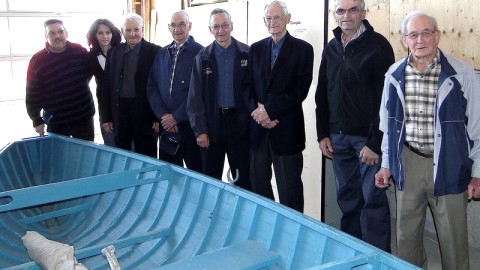 Moment historique au Musée maritime de L'Islet-sur-Mer