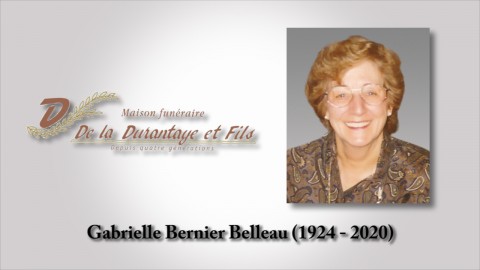 Gabrielle Bernier Belleau (1924 - 2020)