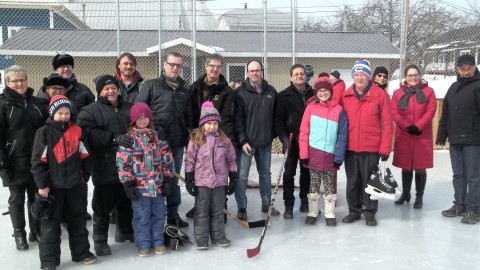 Une cure de jeunesse pour la patinoire de Saint-Germain-de-Kamouraska