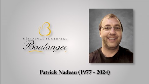 Patrick Nadeau (1977 - 2024)