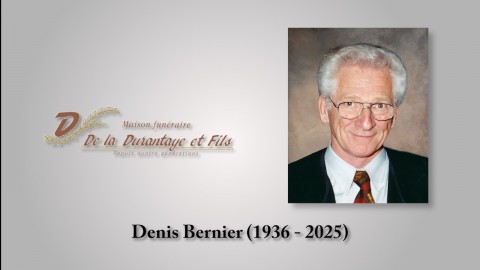 Denis Bernier (1936 - 2025)