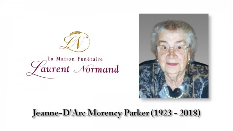 Jeanne-D'Arc Morency Parker (1923 - 2018)