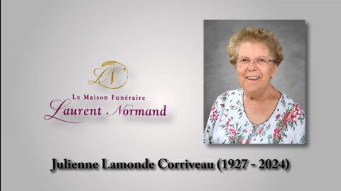 Julienne Lamonde Corriveau (1927 - 2024)