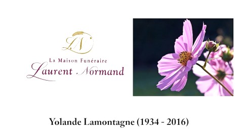 Yolande Lamontagne (1934 - 2016) 