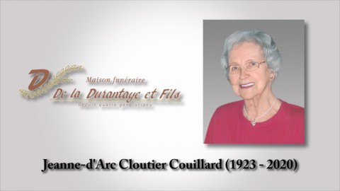 Jeanne-d'Arc Cloutier Couillard (1923 - 2020)