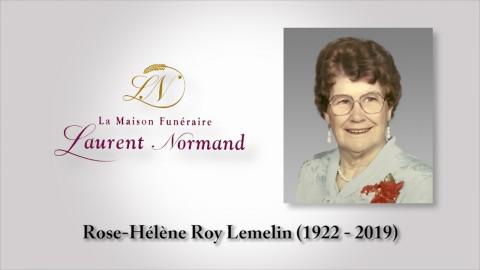 Rose-Hélène Roy Lemelin (1922 - 2019)