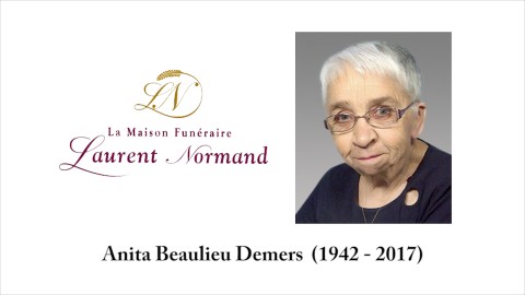 Anita Beaulieu Demers  (1942 - 2017)
