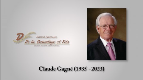 Claude Gagné (1935 - 2023)